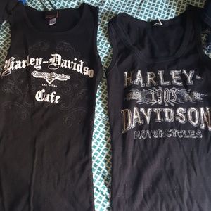 Bundle Harley Davidson tank tops